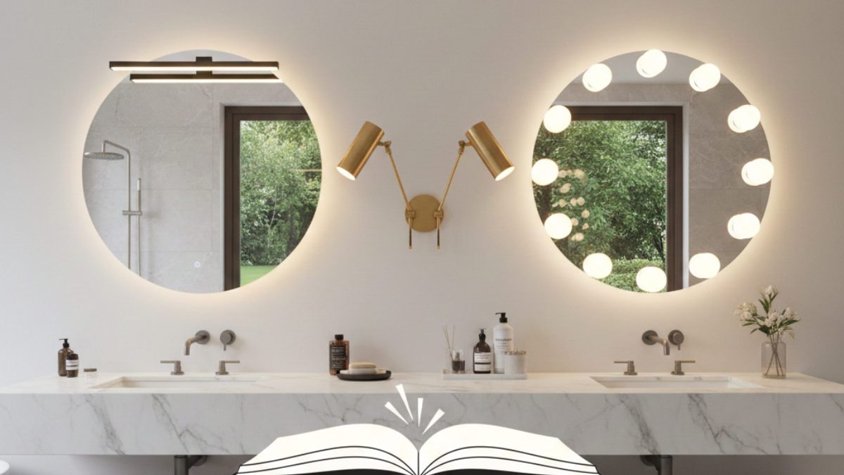 The Ultimate Guide to Bathroom Mirror Lamps: Types, Trends & Buying Tips