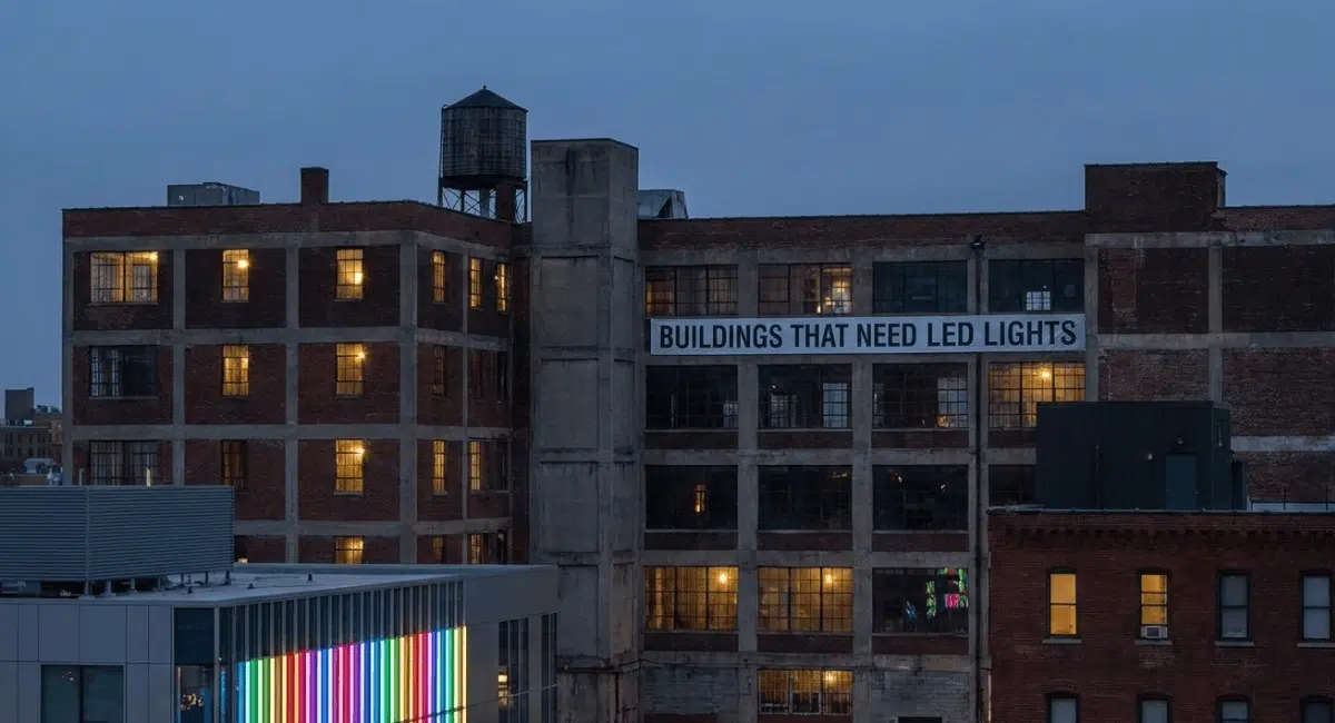 Buildings That Need LED Lights