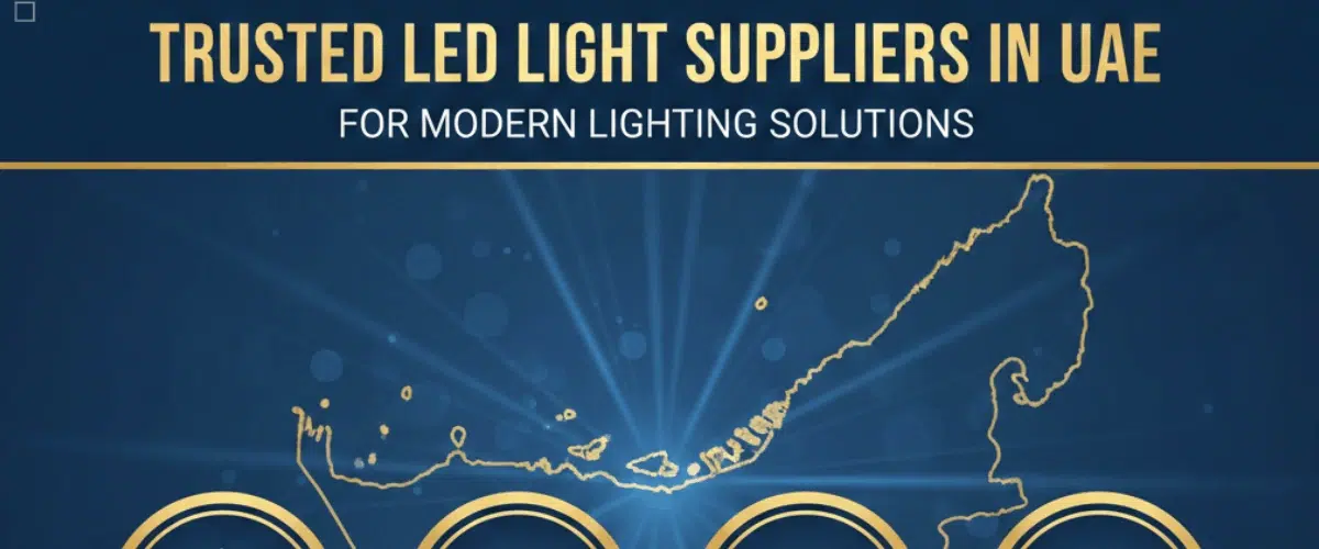 Trusted LED Light Suppliers in UAE for Modern Lighting Solutions