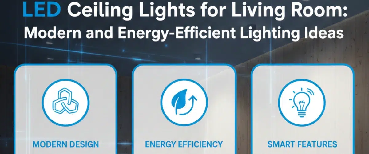 LED Ceiling Lights for Living Room: Modern and Energy-Efficient Lighting Ideas