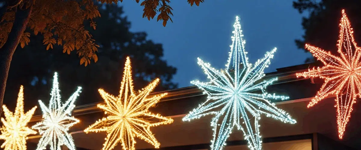 LED Star Lights: Homes, Events & Commercial Spaces