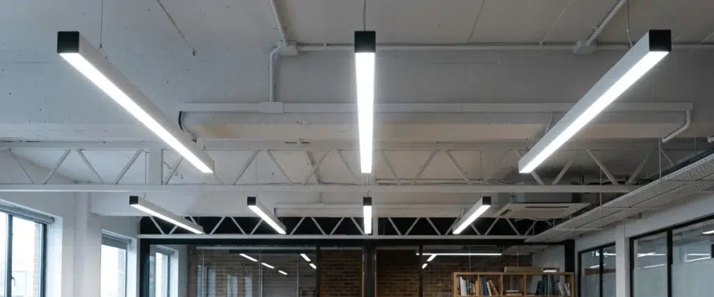 LED batten lights supplier and manufacturer in UAE providing commercial and industrial linear lighting solutions for warehouses, offices, and retail spaces