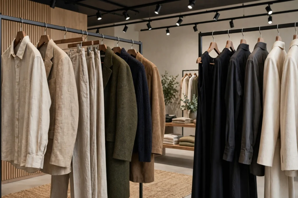 LED retail lighting designed for fashion merchandise