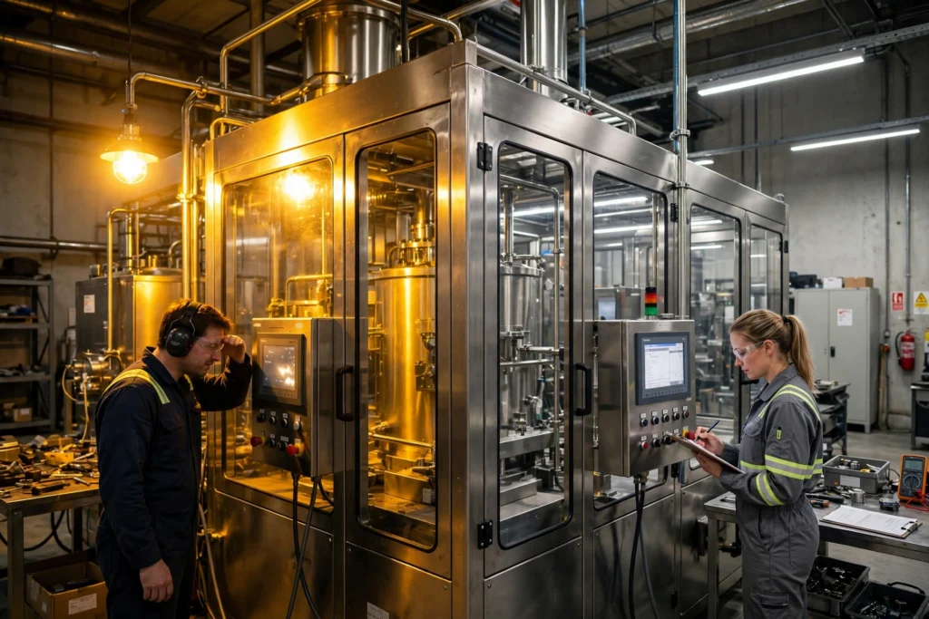 Commercial LED lighting for printing presses and packaging lines