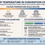 LED lighting system designed for exhibition centre interiors
