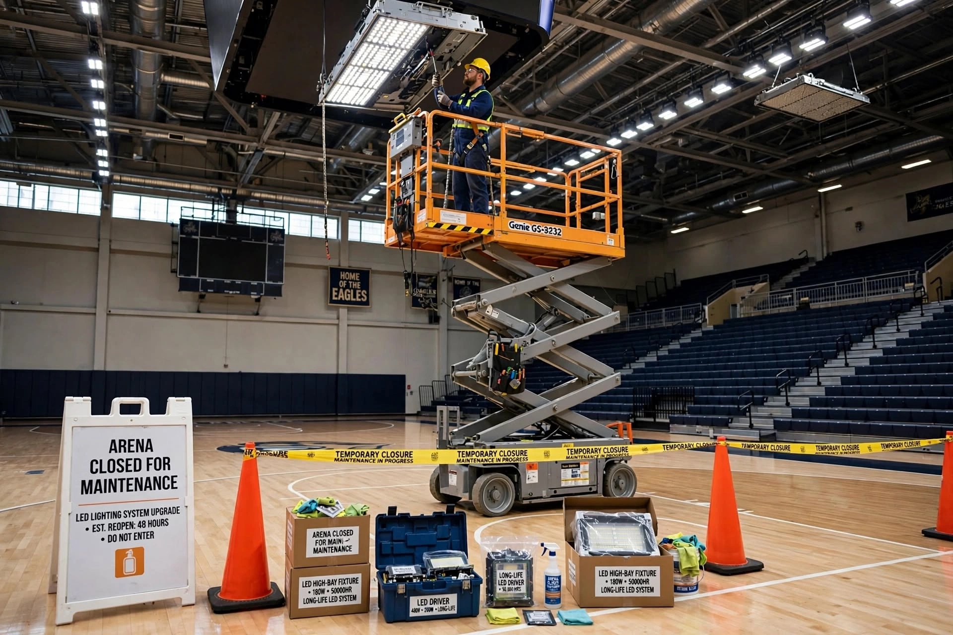 LED Lighting for Indoor Sports Arenas: Performance, Visibility and Energy Efficiency