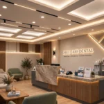 LED ceiling lighting for dental clinic treatment room