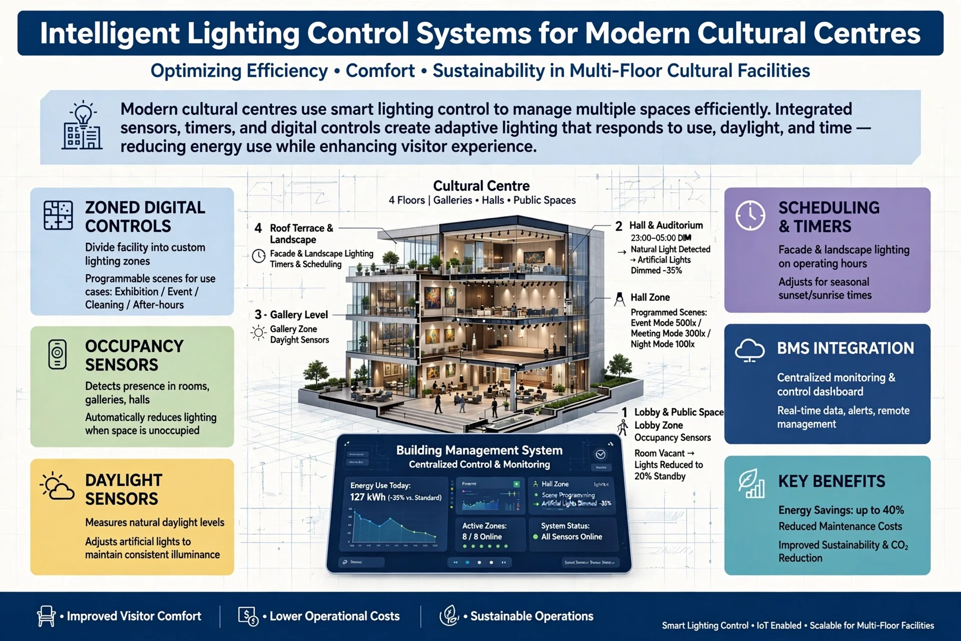 Cultural Centre Lighting Design: Creating Welcoming, Functional and Memorable Spaces
