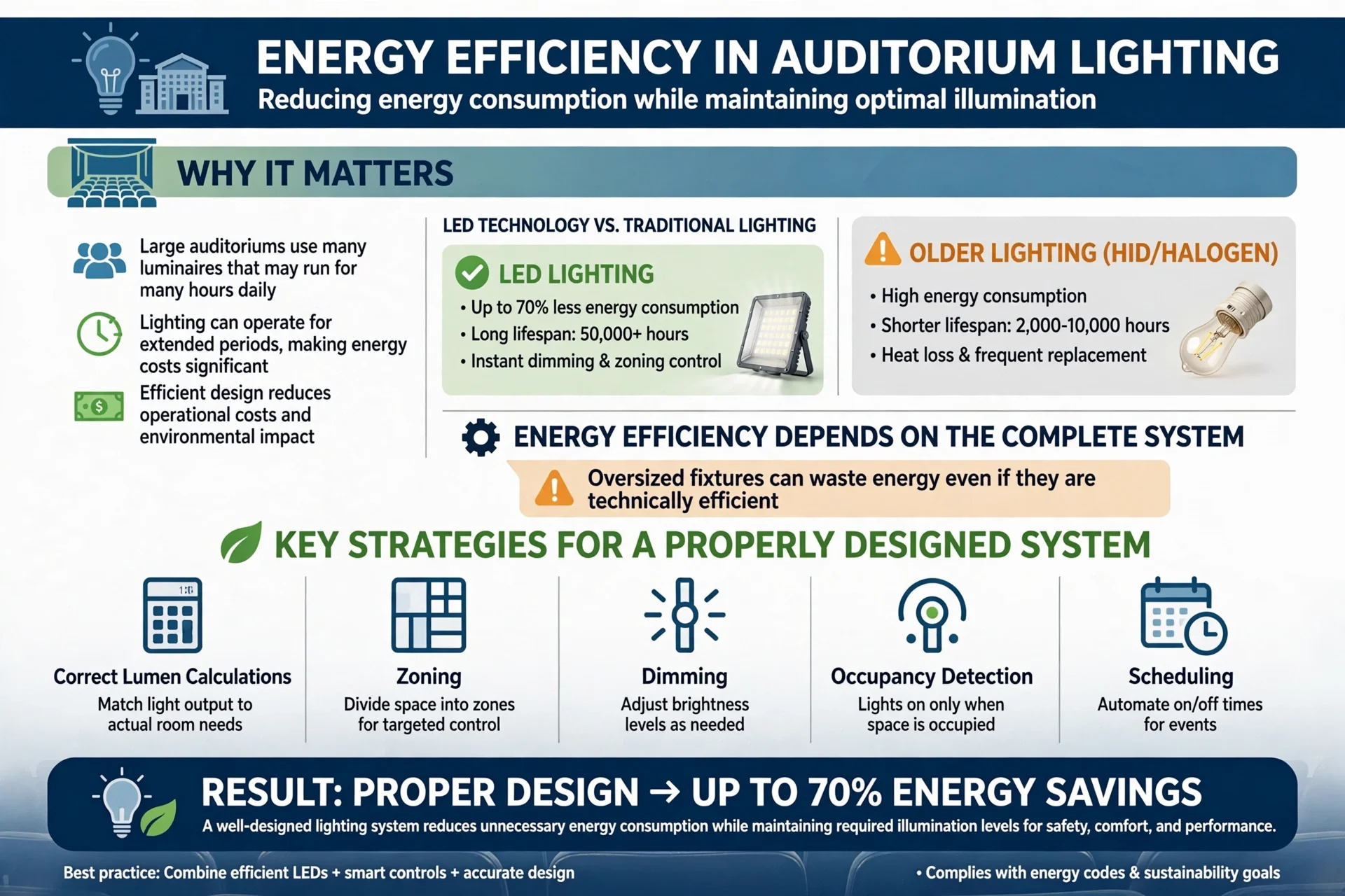 Auditorium Lighting Solutions: Complete Guide to Professional Stage, Audience and Architectural Lighting