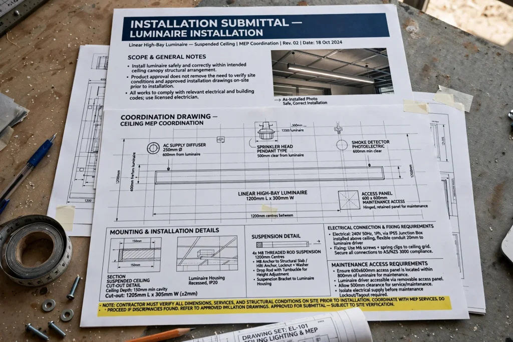 LED lighting photometric data and IES files prepared for commercial lighting design calculations